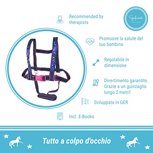 Spaßwerk Guinzaglio da Cavallo per Giocare con le
