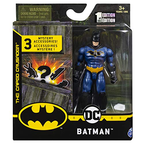 DC Batman 2020 Batman (Walmart Exclusive Blue Costume) 4-inch Action Figure by Spin Master