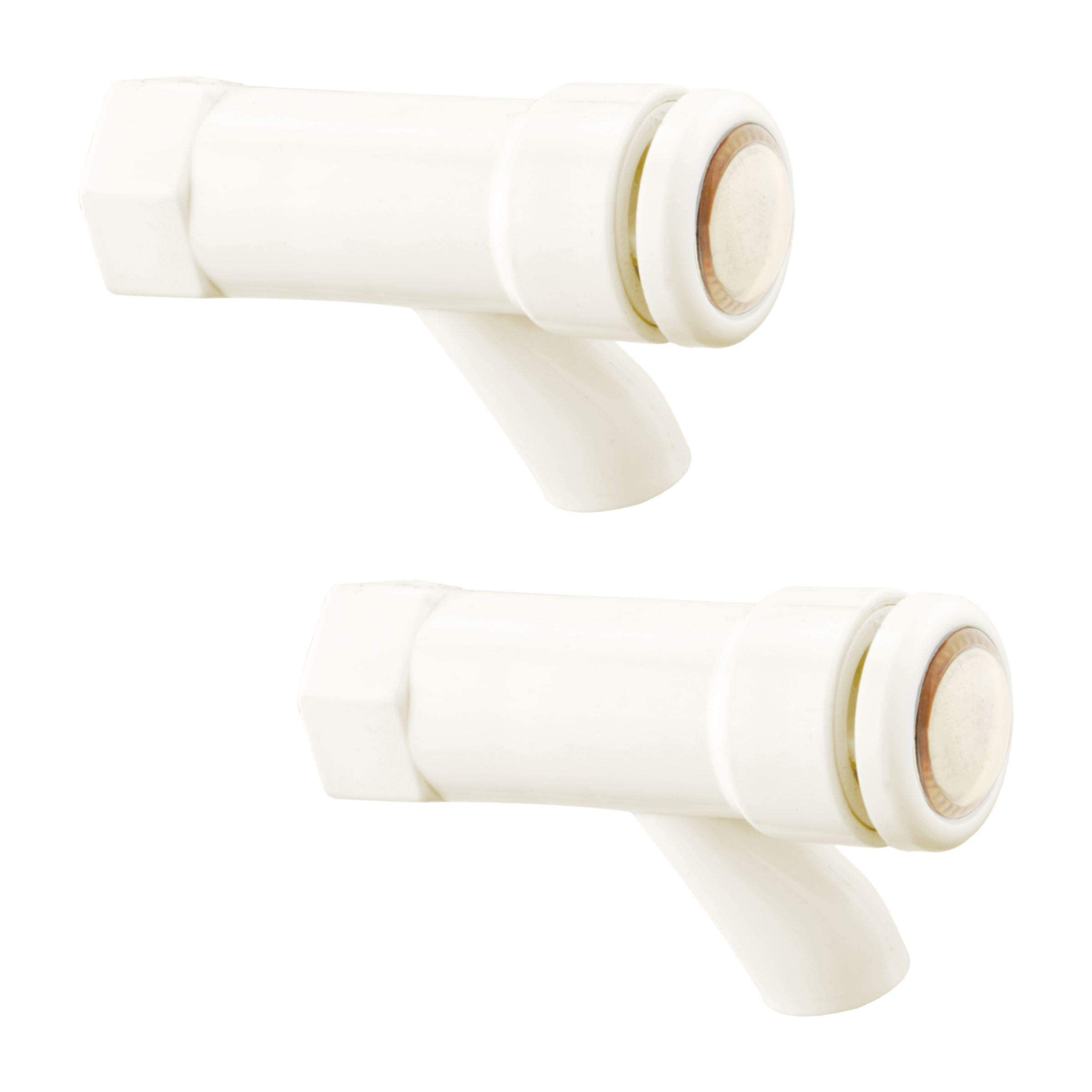 Ruhe® Push Cock PTMT Tap | PVC/Plastic Push Cock PTMT/Tap for Bathroom & Kitchen | (Set of 2) (B094Y8XYC8) Amazon Price History, Amazon Price Tracker