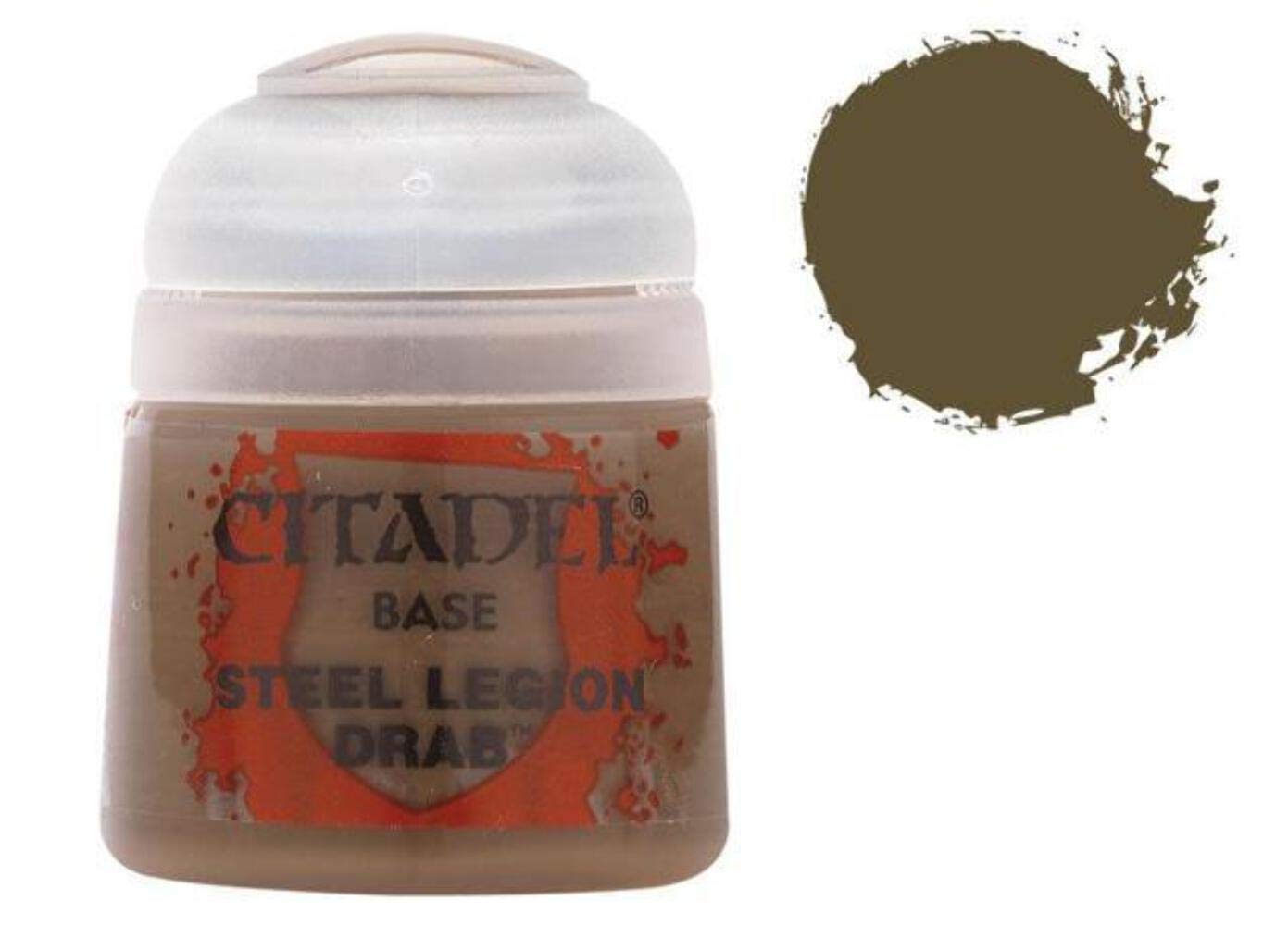 Games Workshop Citadel Paint Pot - Base Steel Legion Drab