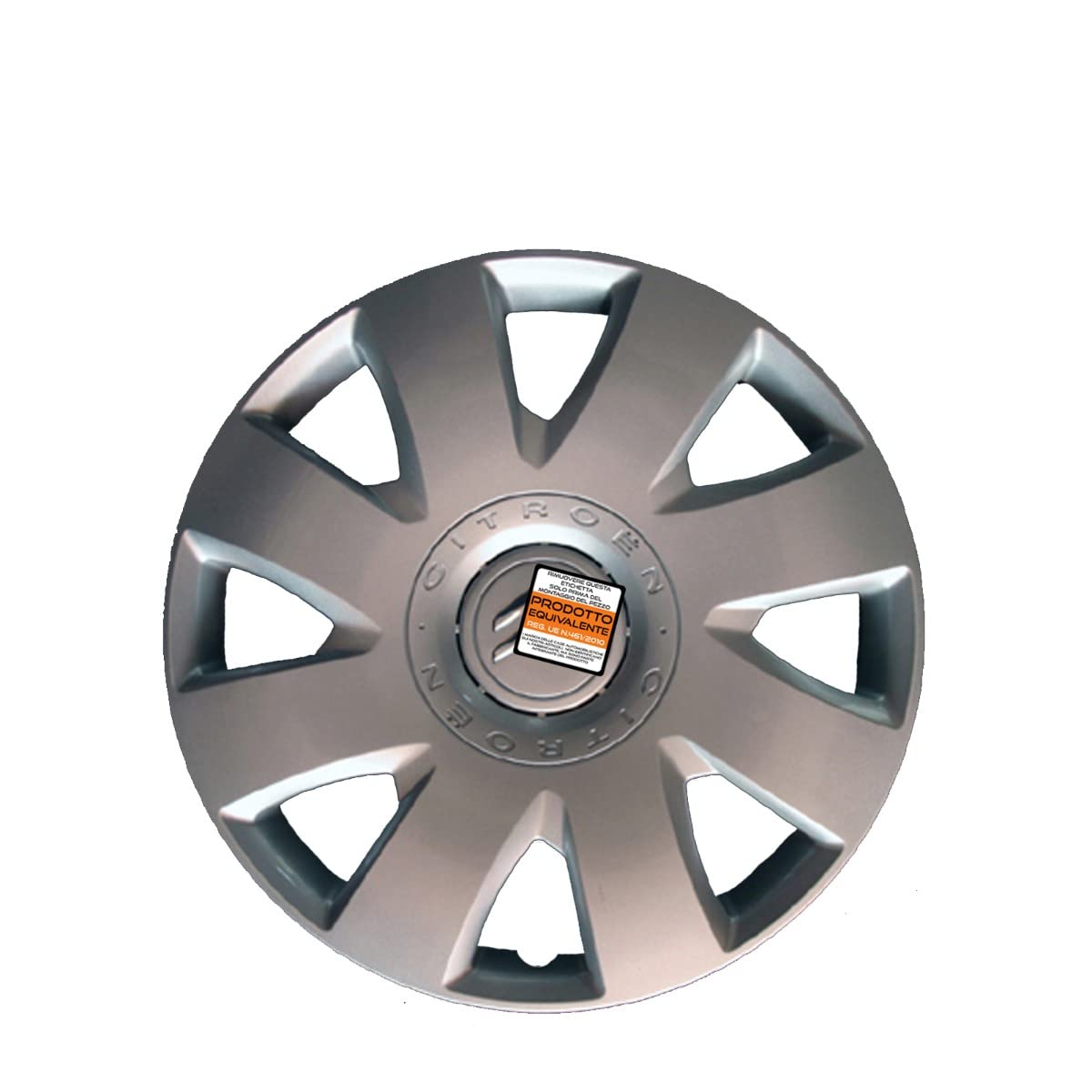 Lot 4 Enjoliveurs 16 Pouces Compatible Peugeot 307 Type B - Design Original