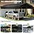 12x20 FT Heavy Duty Metal Carport, Reinforced Outdoor Car Shelter, Grey