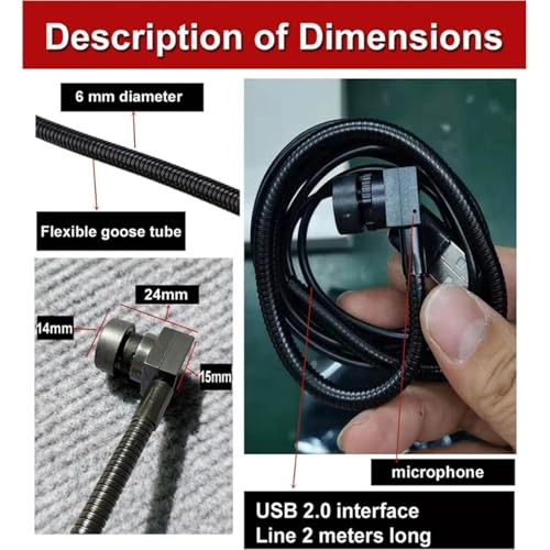 Webcam USB 4 MP avec tube métallique orientable à 360 degrés Observe - 7