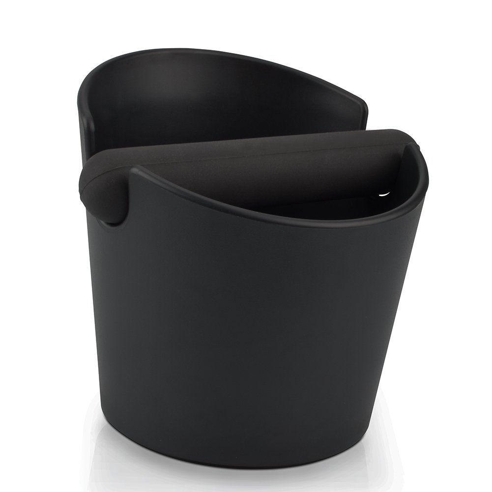 HOMEE Coffee Knock Box 4 8 Inch Shock-Absorbent Durable Barista Style Knock Box With Removable Knock Bar and