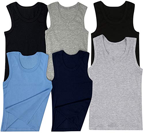 Image of ToBeInStyle Boy's Pack of 4 Tank Tops