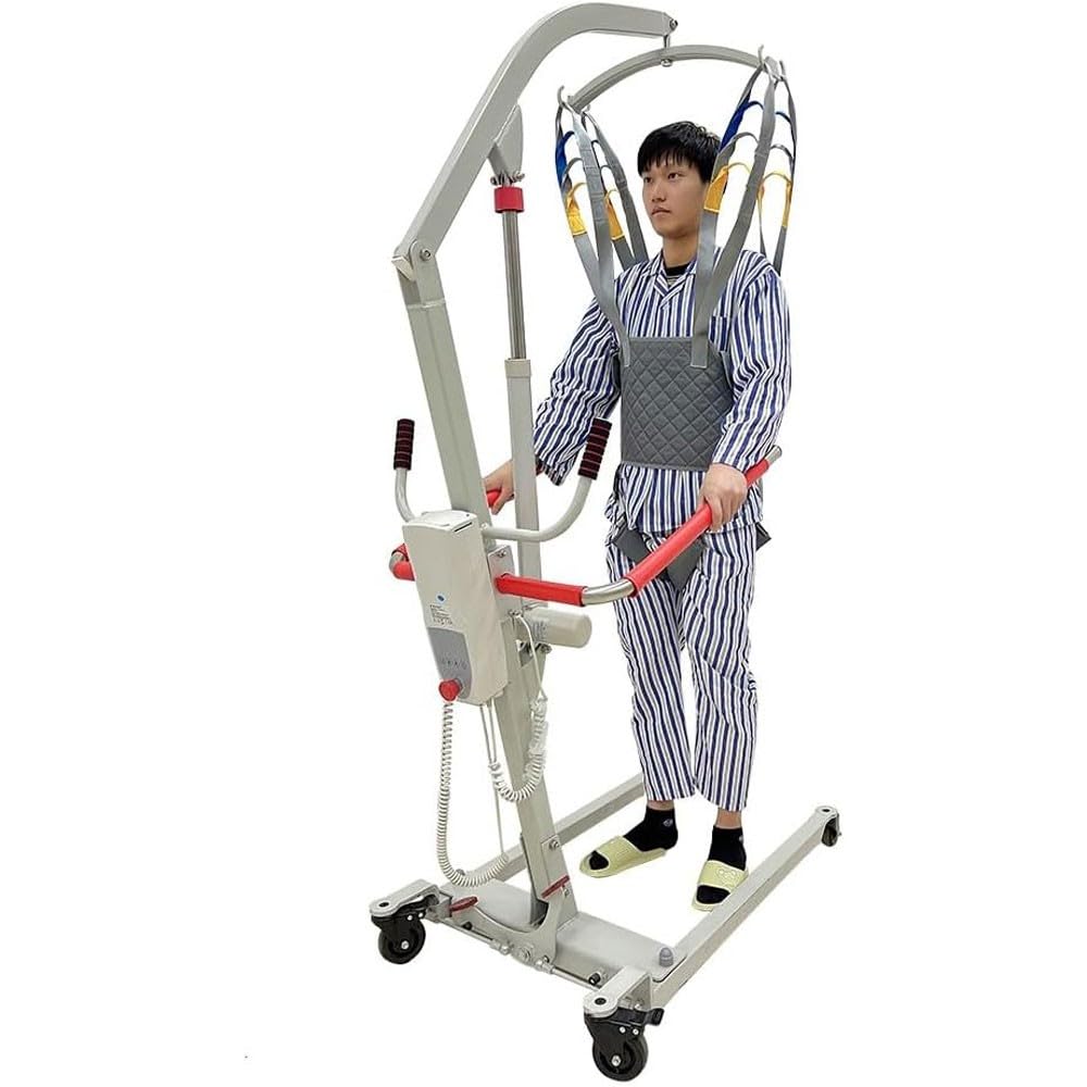 Arnés Elevación Paciente Cuerpo Completo, Grúa De Paciente, Eslinga De Elevación con Accesorios De Bucle,Estar De Pie para Entrenamiento De Apoyo para Caminar L