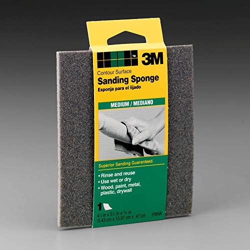 3M 918DC-NA 918 Sanding Sponge, Pack of 1, - image 1