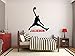 Custom Basketball Name Wall Decals - Boy Kids Room Decor - Nursery Wall Decals - Player Wall Decor Sticker