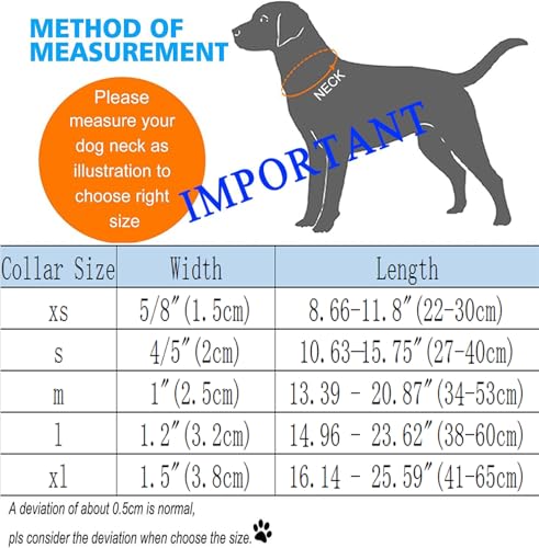 Image of DOGWONG Easter Dog Collar, Blue Bunny Print Dog Collar with Bow, Girl Boy Pet Spring Holiday Dog Collars for Small Dogs,S