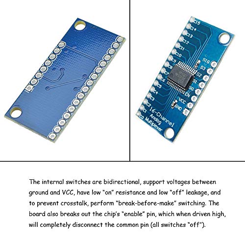Ximimark LY170 5Pcs 16Ch Analog Digital Multiplexer Breakout Board Module Cd74Hc4067 Cmos Precise Module thumb #1