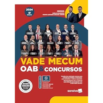 Capa do livro Vade Mecum Oab & Concursos - 18ª edição 2024
