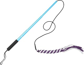 Beavorty Perro Juguete Extensible para Perseguir La Ejercitar Cachorros Color Azul s Juguete para Coquetear