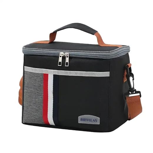Bolsa térmica porta alimentos 6.85 litros, fiambreras comida trabajo, nevera portátil pequeña, lunch box, porta bocadillos, fiambrera, bolsa comida trabajo, picnic ,fiesta ,BBQ, camping, avión.