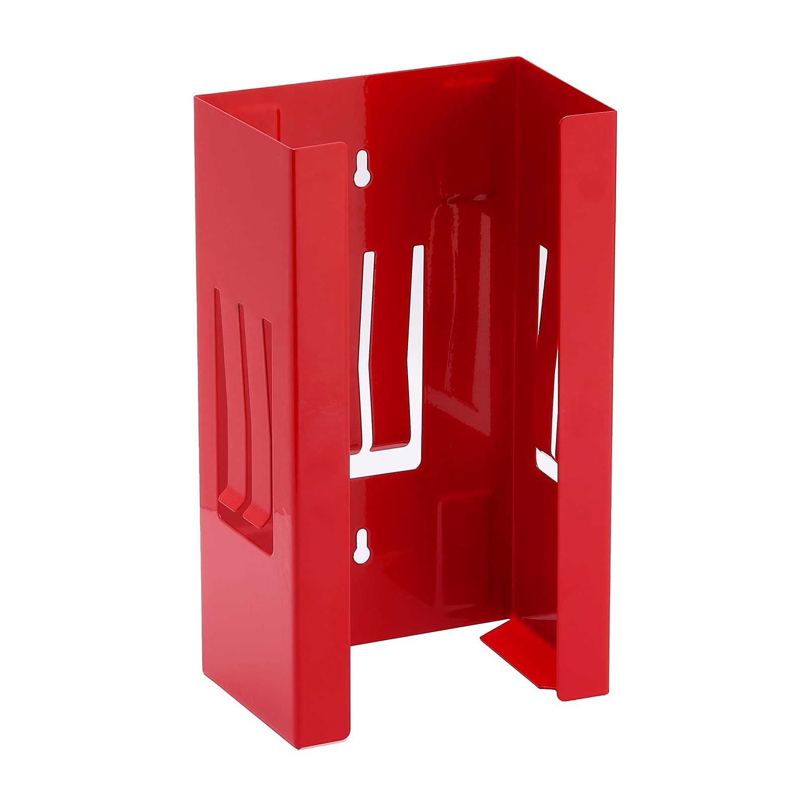 Mayouko Red Magnetic Glove Dispenser, Glove Box Holder, 8Lbs Capacity, Glove Holder For Wall Mount For Tissues, Disposal Gloves, Wipes