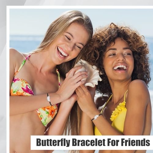 Pulseras de Amistad Mariposas Ajustables 51DnOV4lEhL. AC SR38. SL1000