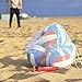 GoSports Soft Touch Recreational Volleyball,Regulation Size for Indoor or Outdoor Play,Includes Ball Pump (Pack of 6)