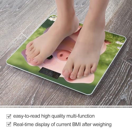 Balanza digital Pink Pig para peso corporal hasta 180 kg miniatura 5