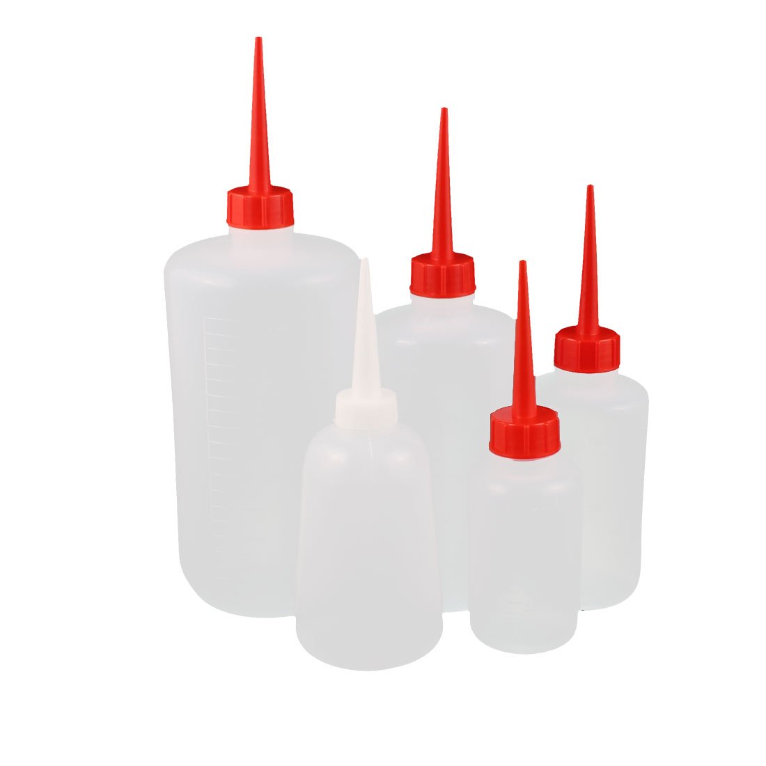 Aexit Set 150-1000ml 5 in 1 Flacone di erogazione per bottiglia di olio con beccuccio dritto in plastica morbida ID: 241692