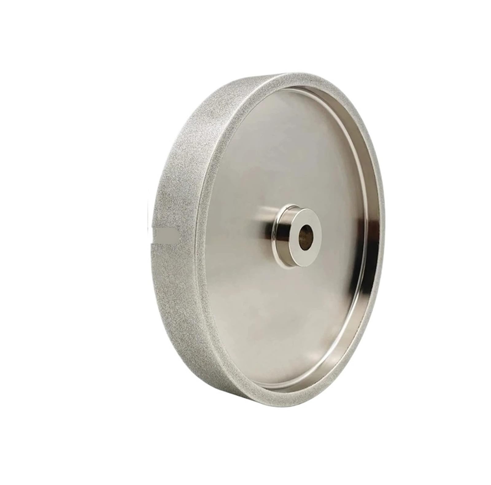 Muela abrasiva de 8 pulgadas | Rueda abrasiva de 200 × 1,25 pulgadas con diámetro de 5/8 "(8 Dia X 1 80 Grit)