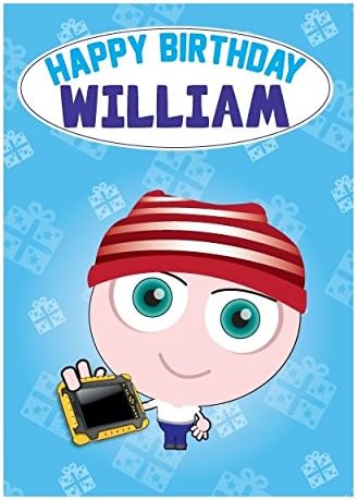 Carte D Anniversaire William Amazon Fr Fournitures De Bureau