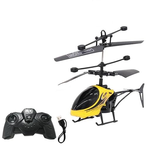 Mini controle remoto por indução infravermelho RC brinquedo 2CH giroscópio helicóptero RC drone
