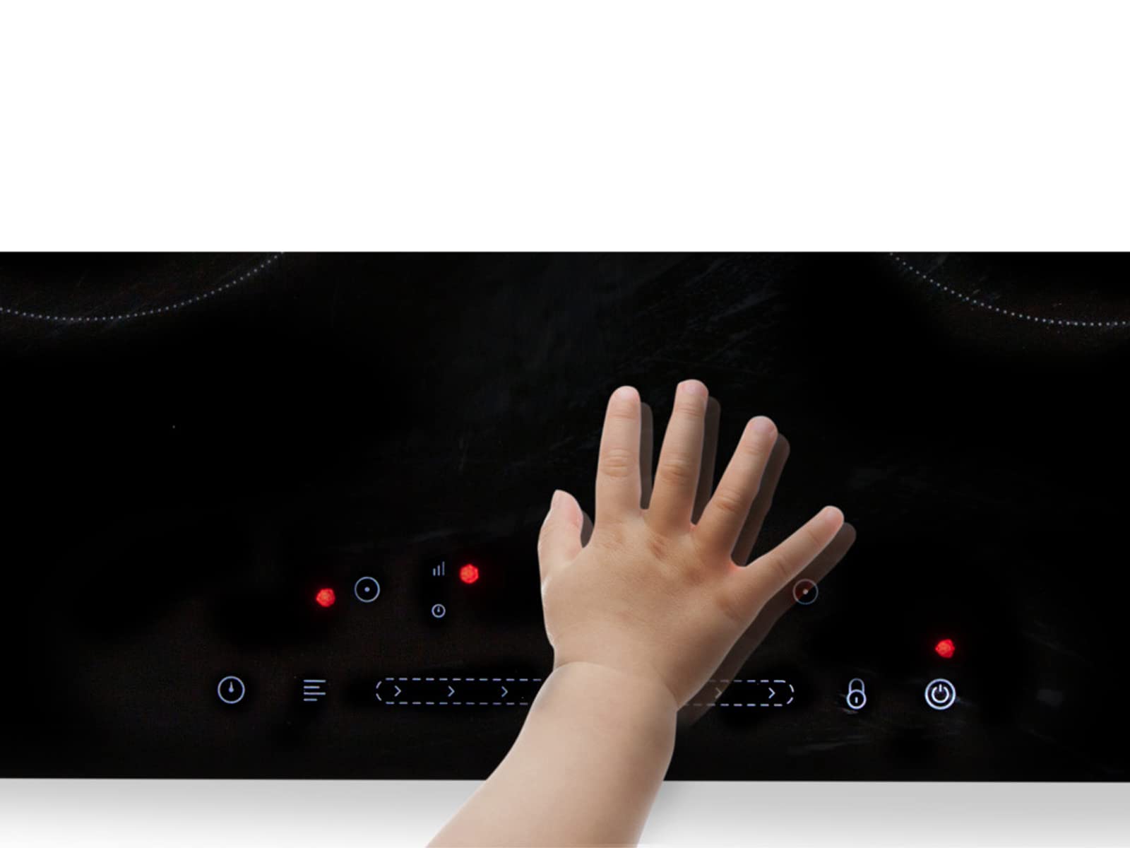 Domo DO333IP - Piastra a induzione con timer, con display, cablata