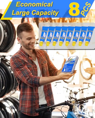 Kit de Reparación de Neumáticos para Bicicleta Beanewone BEA2025-TK06 - Set de 8 Tubos de Pegamento Vulcanizante de 6ml con Caja Portátil miniatura 2