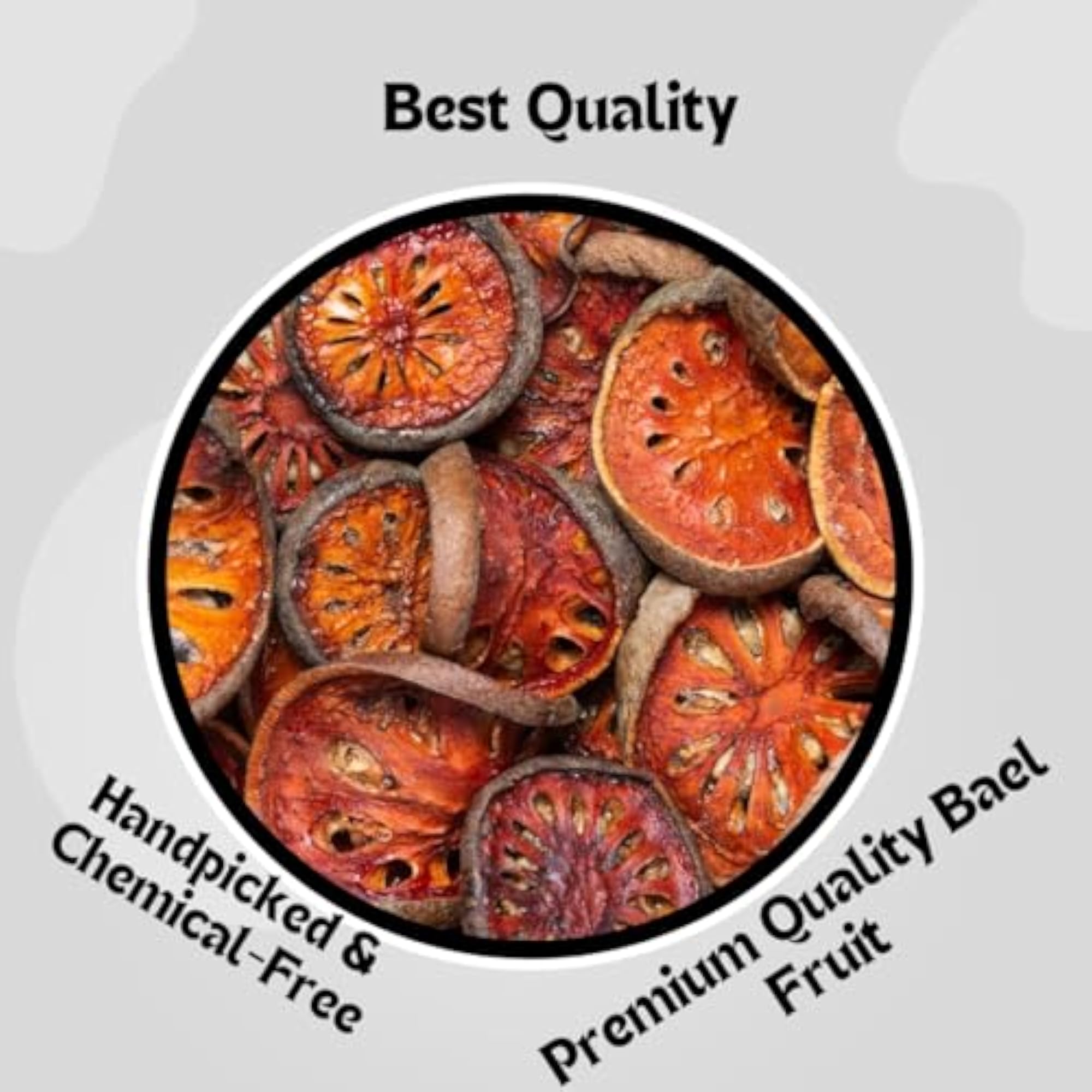 100% Pure Aromatica Bael Dry Fruit for Digestion Wellness, 5KG