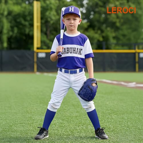Image of Baseball Belt and Baseball Socks Combo Set for Youth and Adult Available in 20 Colors