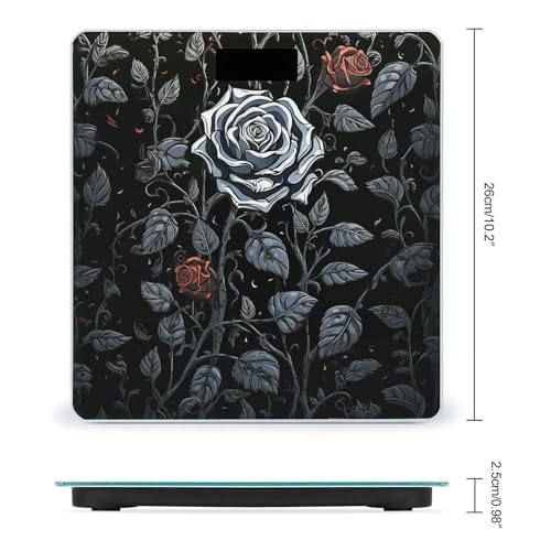 Báscula Digital de Peso Corporal Rose Gothic miniatura 2