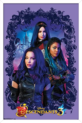 Poster Descendants 3 Disney décoration murale 37x56 cm