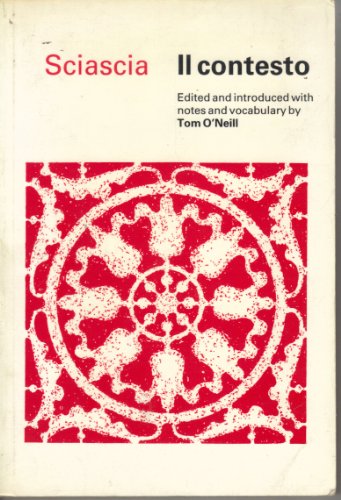 Il Contesto (Italian Texts) (English and Italia... 0719018153 Book Cover