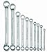 Williams MWS-BWM10 10-Piece Double Head 10-Degree Offset Box End Wrench Set