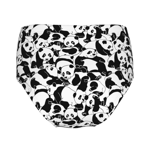 Young Pandas Girls' Underwear Soft Cotton Little Girls Panties Comfort Briefs2