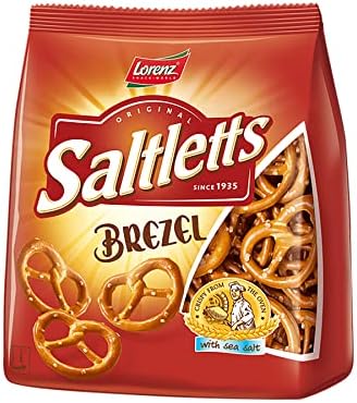 LORENZ - MINI BREZEL SALTLETTS PACK 12 X 150 GR.