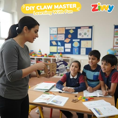 Image of Stem Toy Claw Master | Toys for Boys 7-14 Years | Science Experiment kit | Educational Toys for 3 Year Old | Puzzle Game for Kids 7 to 10 Years
