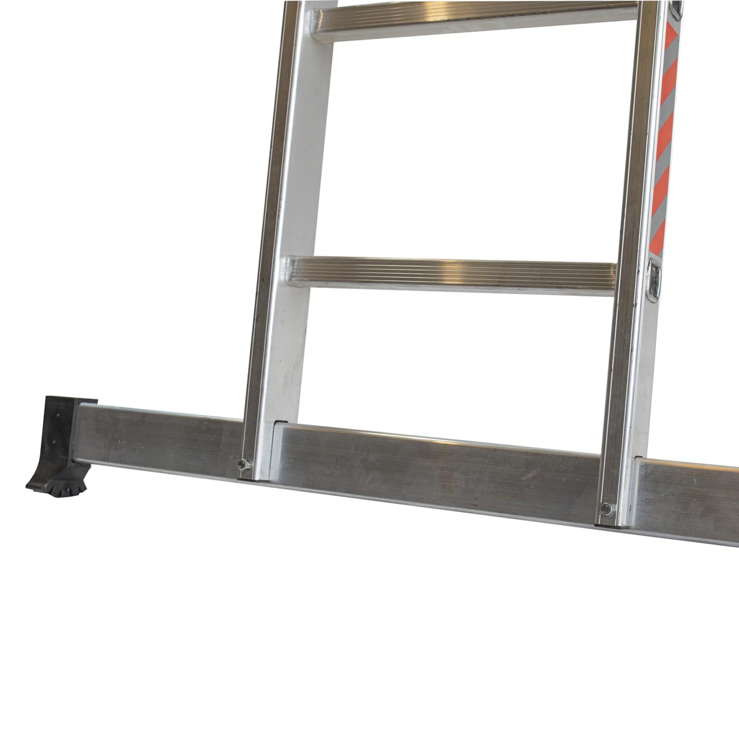 Homelux 825017 Podwójne schody Aluminiowe, 2,5 + 2,5 m, 2 x 9 Stopnie, 10,25 kg