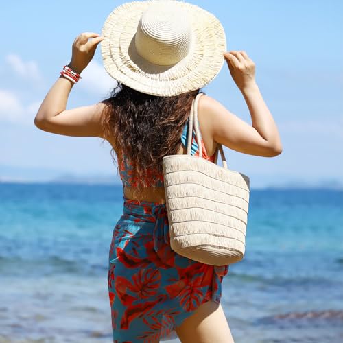 Bolso playero grande casual para mujer miniatura 3