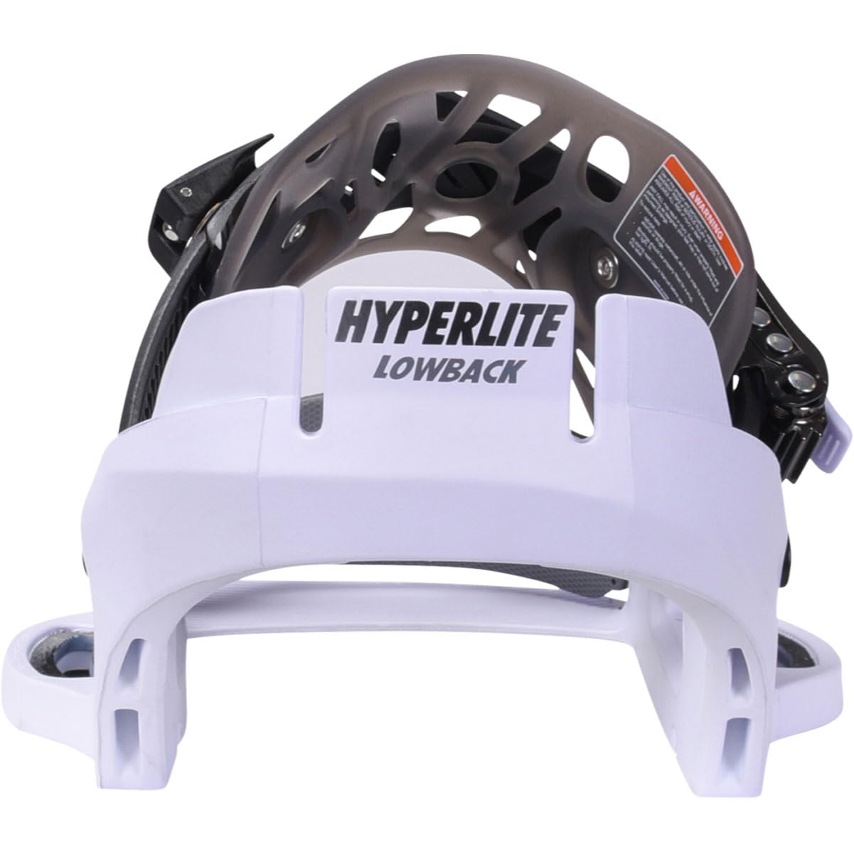 Hyperlite 2024 System Lowback Chassis Wakeboard Bindings - White 5/8 UK