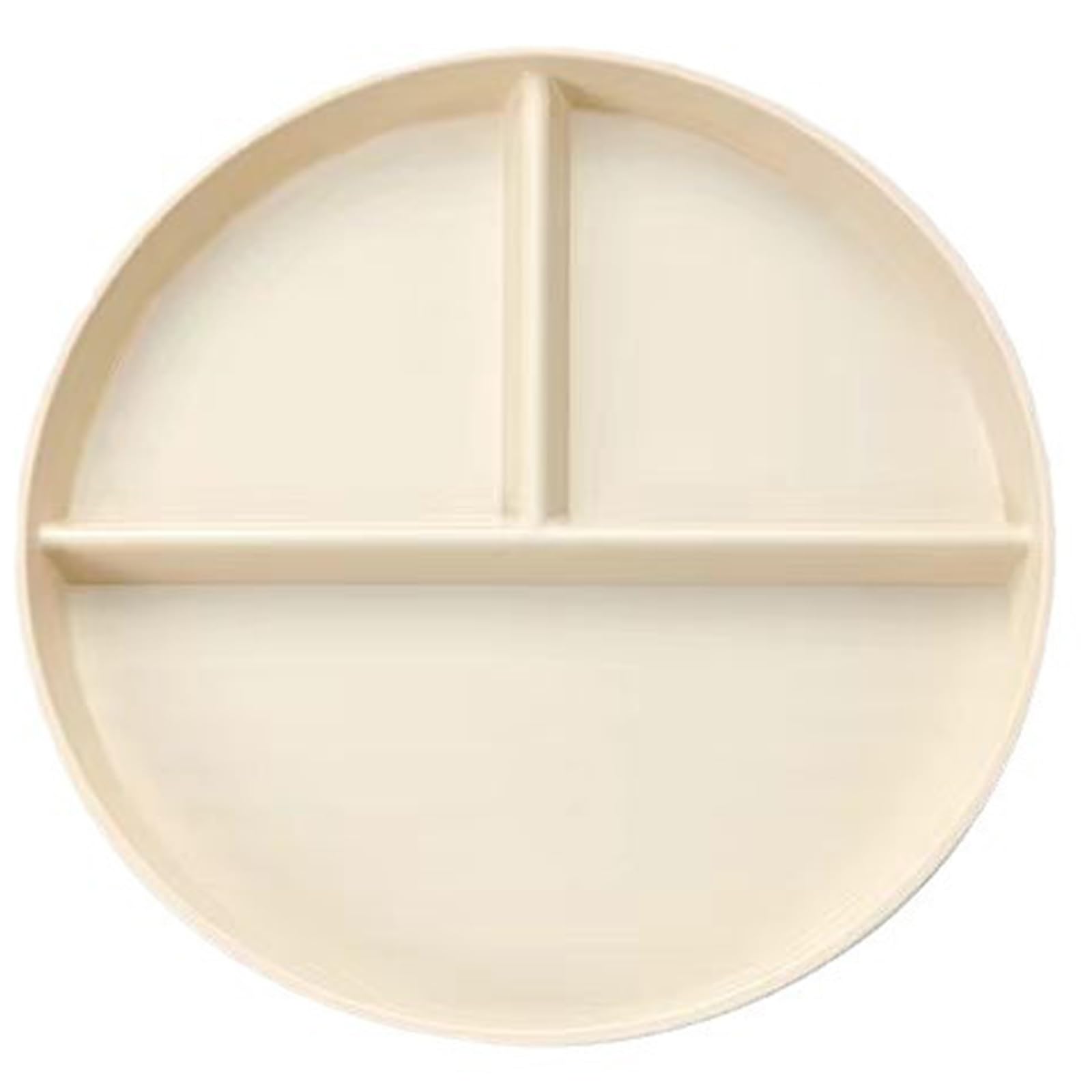 Carotoe B Unbreakable 22Cm Segmented Dinnerware Dinner Dishes For Alanced Meals Microwave And Dishwasher Safe Designs Family Meal Plate