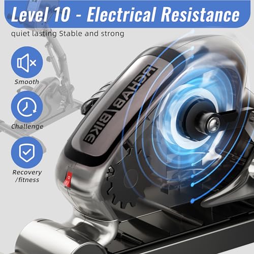 Image of Legs Arms Electric Exercise Bike Active Passive Knee Pedal Trainer Physical Therapy Assisted Rehabilitation Home Fitness Equipment For Seniors