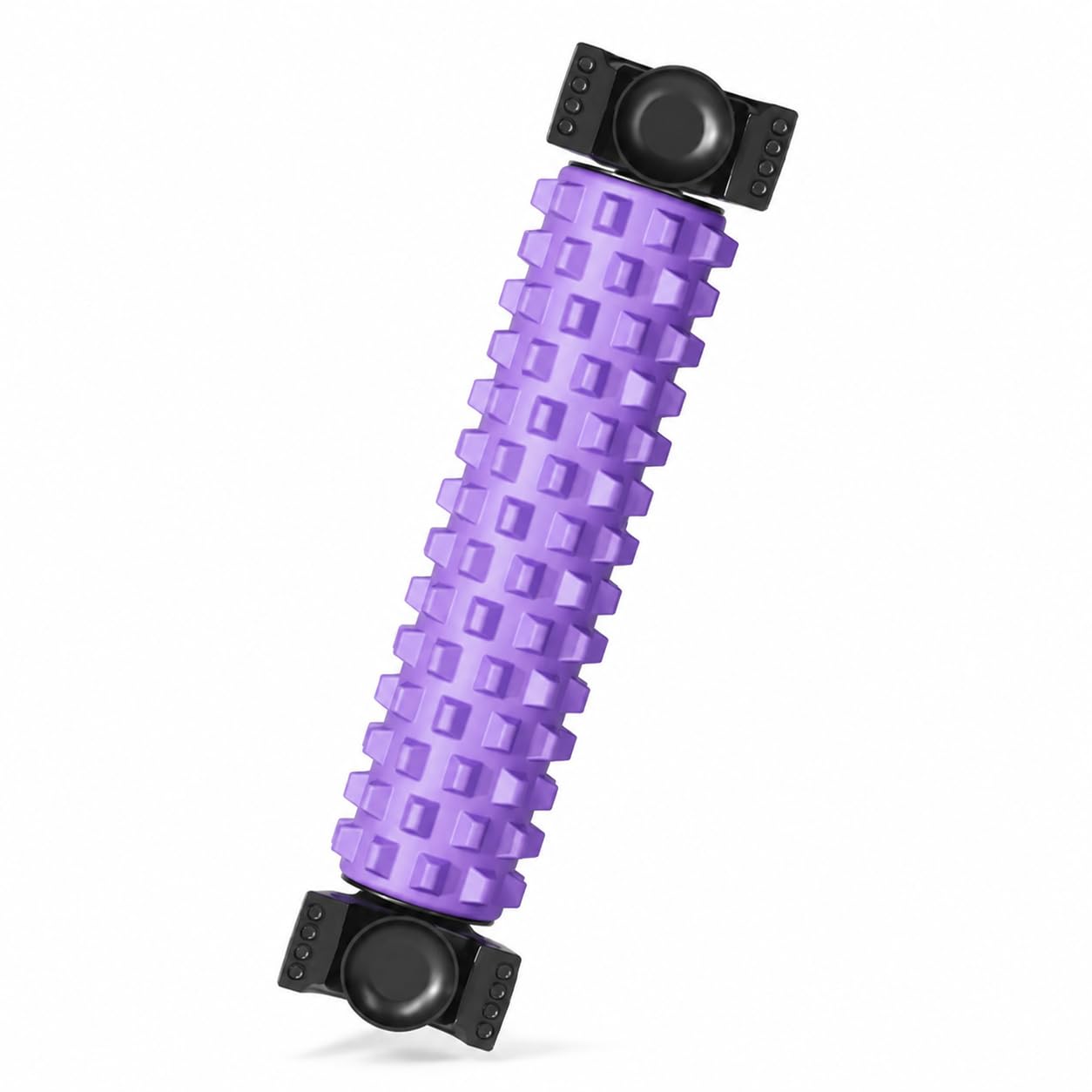 Faszienrolle, Massagerolle, Rosenviolett 58cm – verstellbar