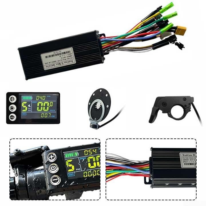 Kit Controller S866 Per Bici Elettrica - Display LCD, 48V/60V 500W - Foto 8