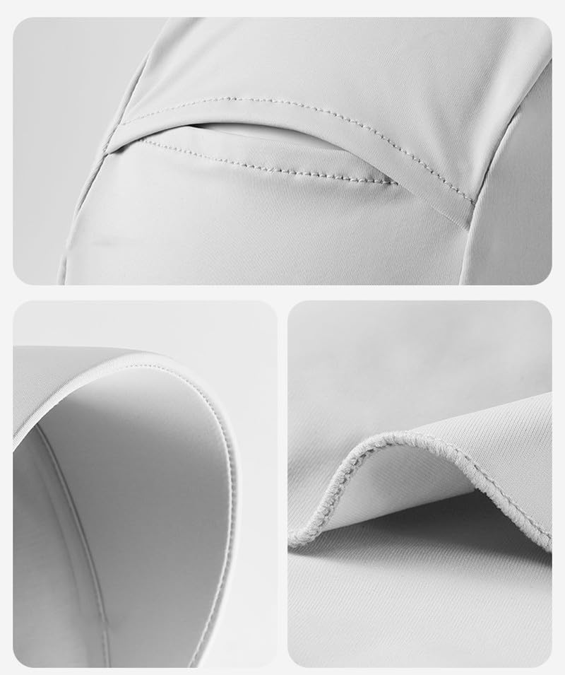 Women Sunscreen Mask Breathable Ice Silk Veil UV Protection Face Neck Cover for Summer Outdoor Sports3