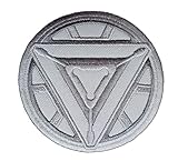 Ironman Arc Reactor Symbol Embroidered Iron on Patch