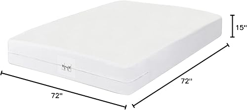 Miniatura 2 de Protect360 Premium - Funda y protector de colchón  Matrimonial, protección del producto Microban, poliéster de punto, impermeable, prevención de