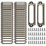 Auvotuis 40Pcs Antique Metal...