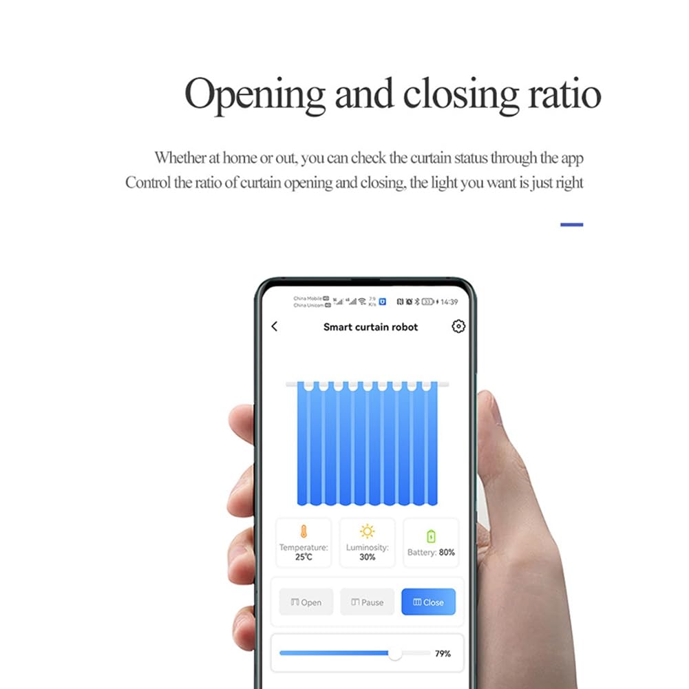 Tuya Smart WiFi automatico apritenda – Motore di controllo remoto per binari T/U-Rail Smart Life compatibile con domotica facile installazione tende motorizzate