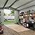 Endark Heavy-Duty Metal Storage Shed with Lockable Sliding Doors, Waterproof and Anti-Corrosion, Air Vents for Garden, Backyard, Patio, and Lawn - Perfect for Tools, Bikes (10 * 10 FT)