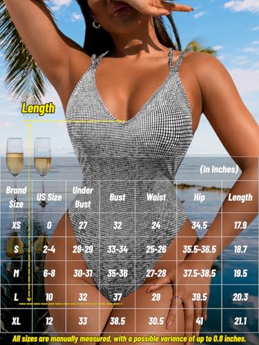 Image of ShawGobow Sexy Swimsuit for Women,Backless Scrunch Butt High Cut Monokini,One Piece Cheeky Bathing Suit Beach Pool Party